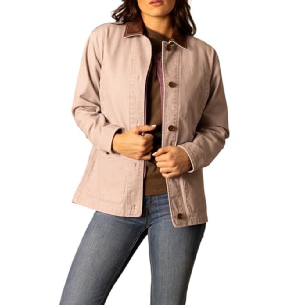 NWT Kimes Ranch Blake Field Coat Corduroy Collar Button Front Purple Size XL